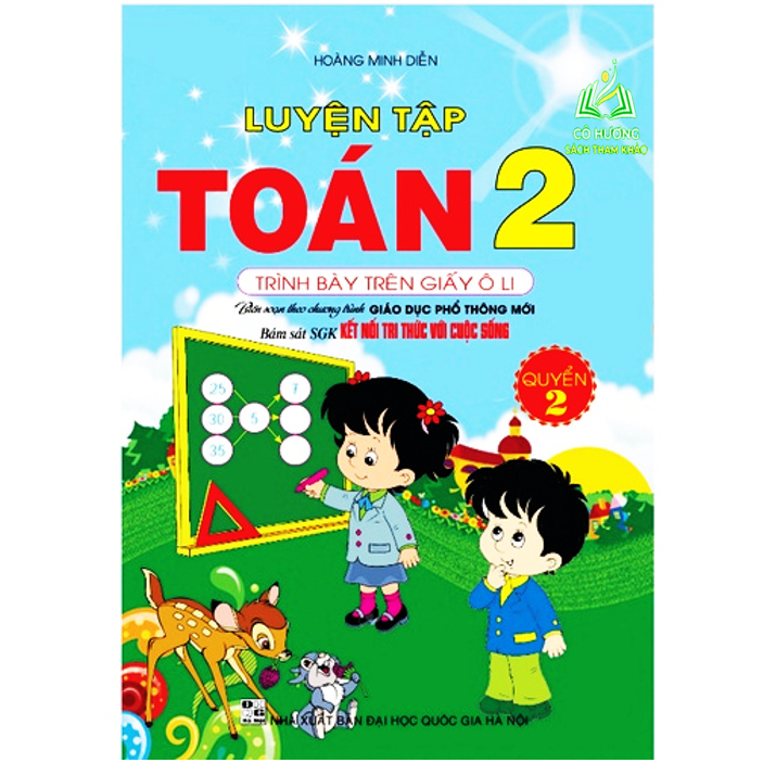 Sách - luyện tập toán 2 Quyển 2