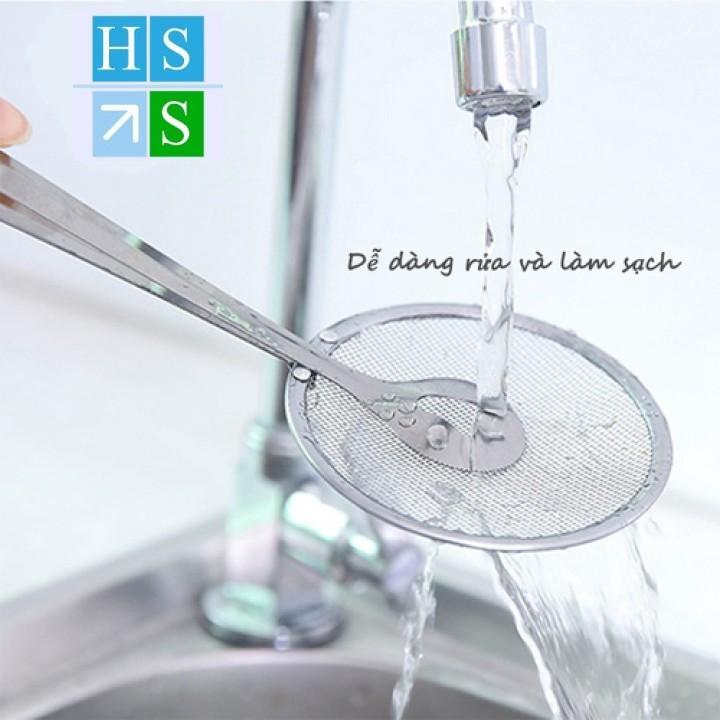 Kẹp Vợt Gắp Thực Phẩm Chiên Rán Thép Không Gỉ, Vớt Cặn Dầu Chiên Có Lưới, Kẹp Gắp Ráo Nước Đồ Ăn Tiện Lợi - Loại Tốt