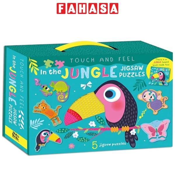 Touch And Feel Jigsaw Puzzles Boxset - Jungle (5 Jigsaw Puzzles)