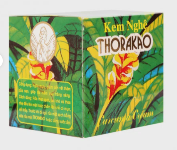 Kem nghệ THORAKAO Làm Trắng, Cải Thiện Mụn (Hộp 7g)