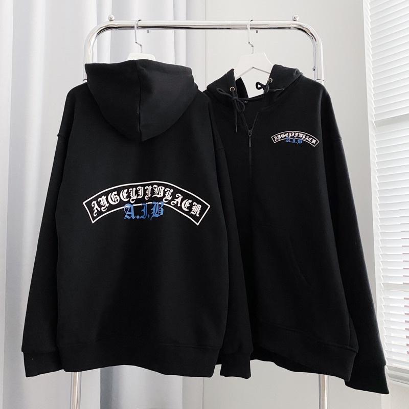 Áo khoác nỉ nữ unisex Homies liền mũ có túi in hình AIB độc lạ duyên dáng hot của năm tpp975 mới