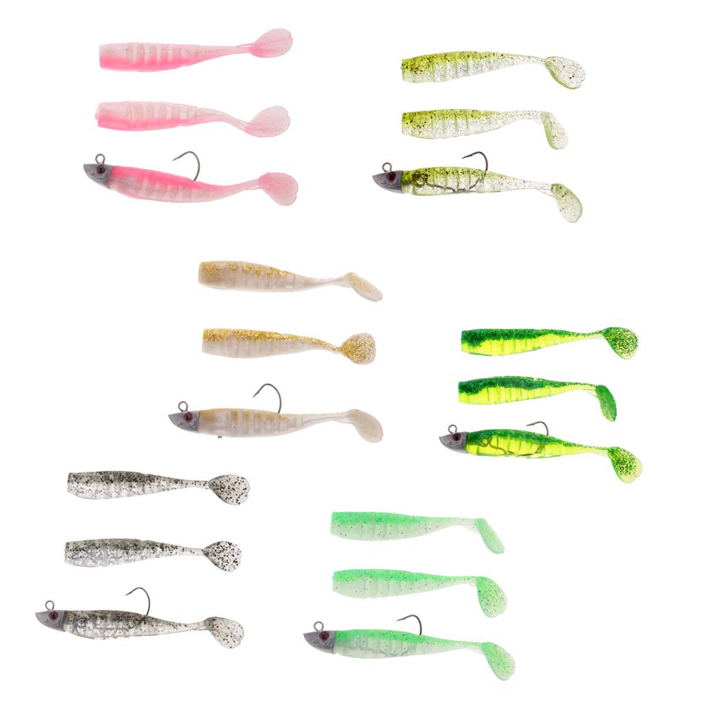 Ultra Shad Jig Head Paddle Tail Swimbait Soft Fishing Lure Bait