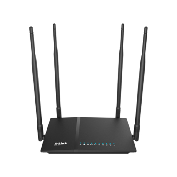 Bộ phát Wifi D-Link DIR-825+ Băng tần kép chuẩn AC1200 - Hàng Chính Hãng