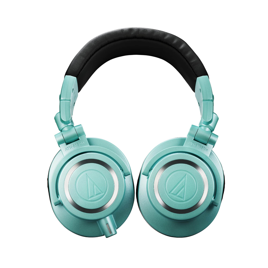 [Phiên bản giới hạn] Tai Nghe Bluetooth Chụp Tai Over-ear Audio Technica ATH-M50x Ice Blue - Hàng Chính Hãng