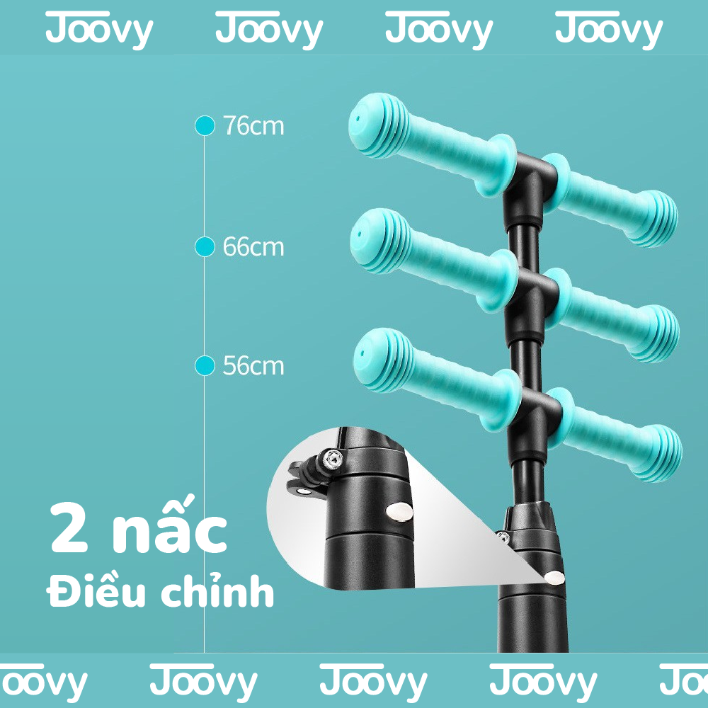 Xe trượt Scooter cho bé kiêm Xe chòi chân và Xe đạp 3 trong 1 cho trẻ em từ 1 tới 6 tuổi Nadle TF3 Joovy