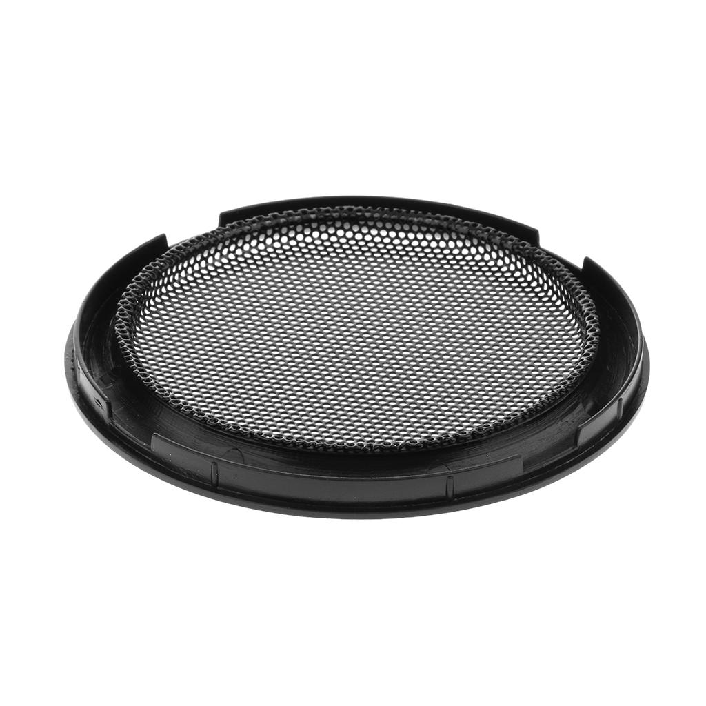 6.5 Inch Speaker Grills Cover Case for Speaker Mounting Home Audio DIY - 177mm Outer Diameter Black