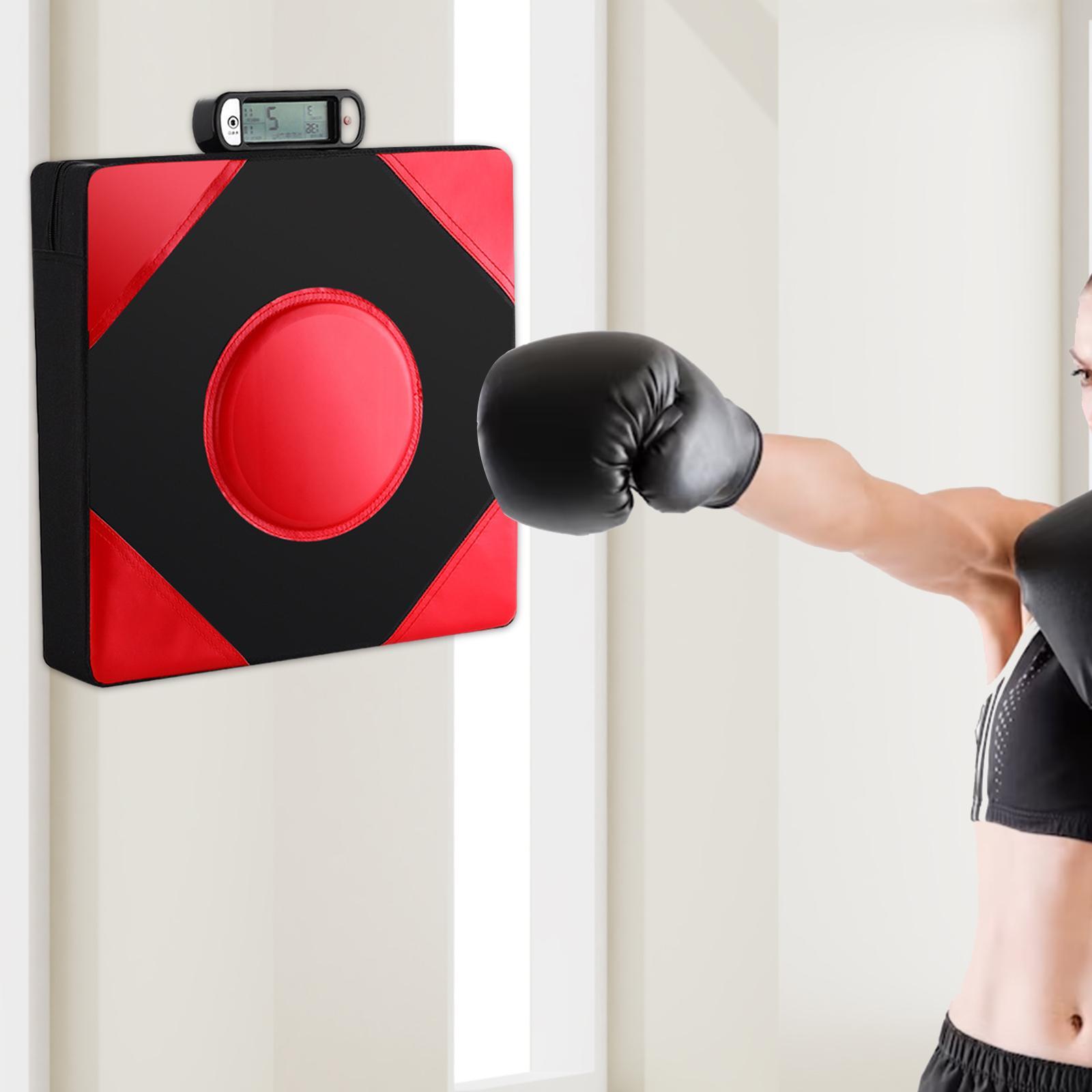 Wall Punch Pad Boxing Machine Digital Display Adult Gym Trainer Improves Perception Sanda Boxing Strength Tester Punching Tester