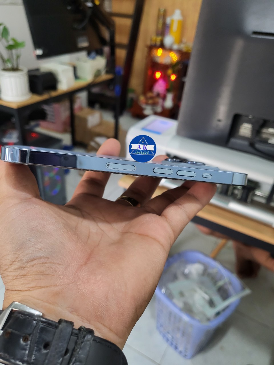 Bộ Dán viền PPF dành cho iP 12 đến 15 PRO MAX , miếng dán dán chuẩn từng chi tiết, full từng lỗ loa, bảo vệ viền máy t