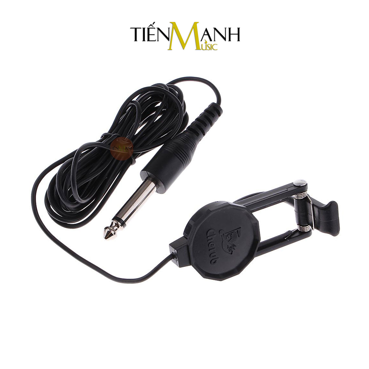 Pickup Đàn Violin Cherub WCP-60V - Bộ Thu Âm Thanh Cho Vĩ Cầm WCP60V 60V Hàng Chính Hãng - Kèm Móng Gẩy DreamMaker