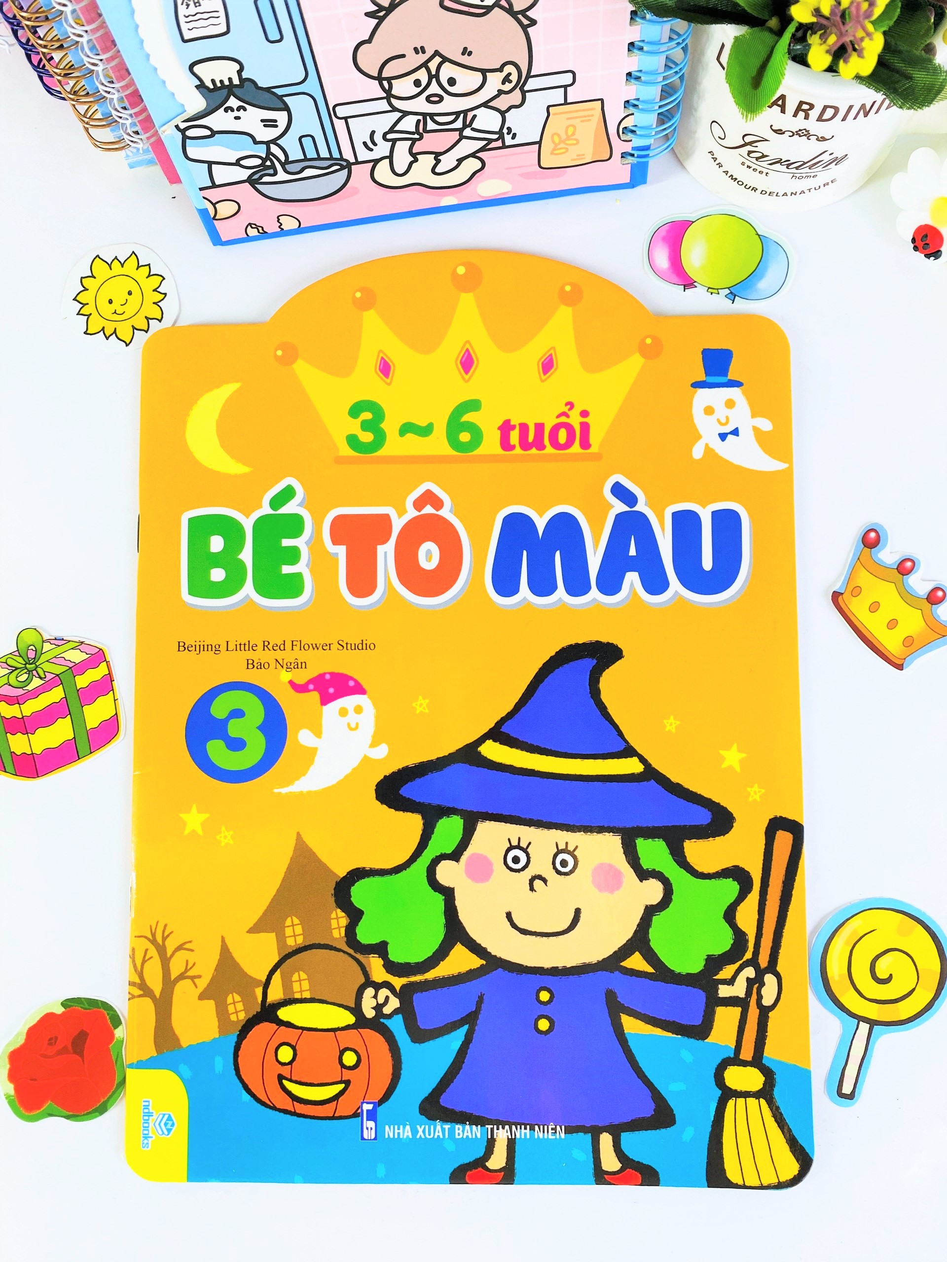 Sách - Bé Tô Màu (3-6 tuổi) - Ndbooks