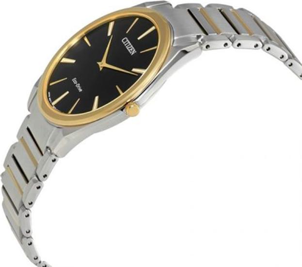 Đồng hồ Nam Citizen dây kim loại Eco-Drive kính Sapphire AR3078-88E