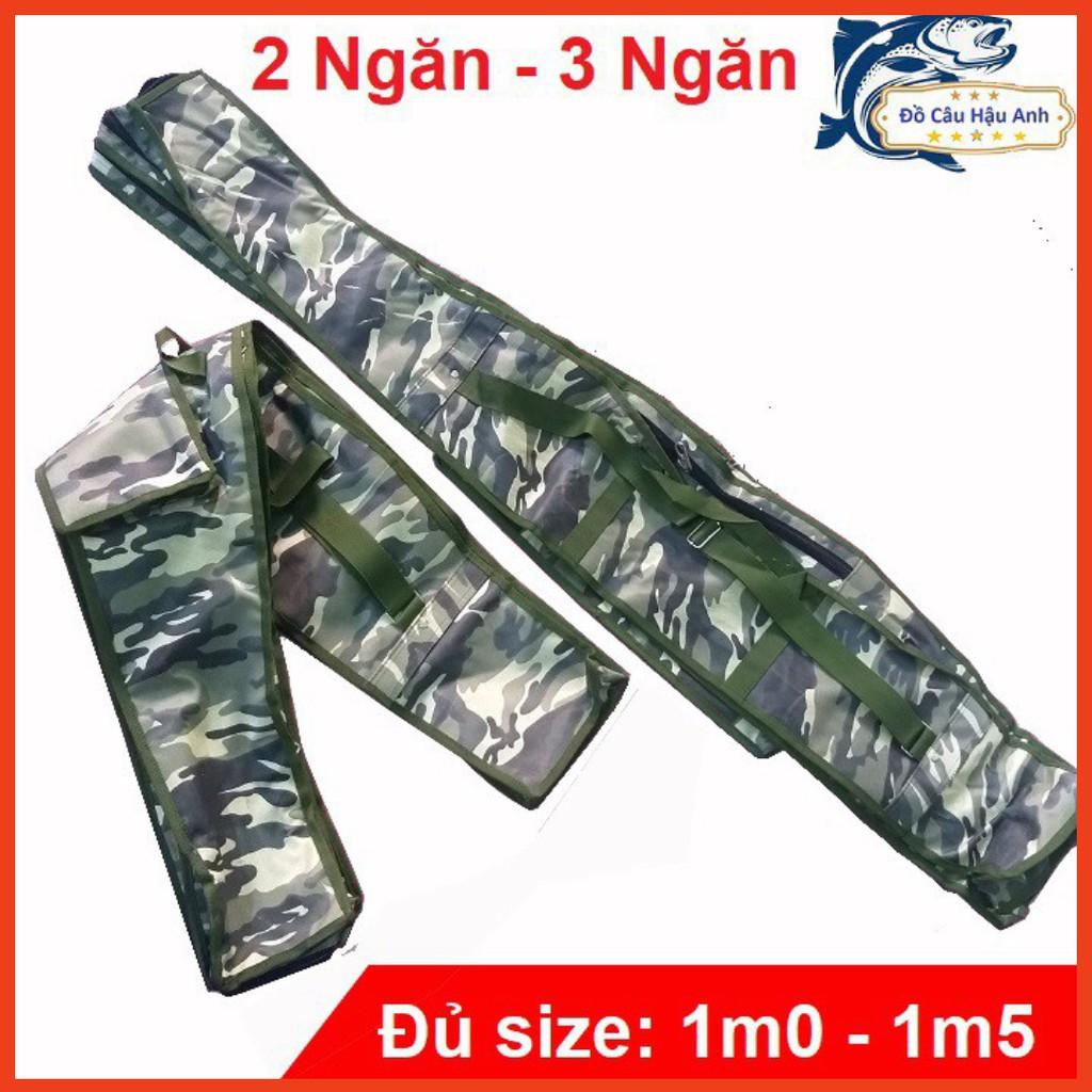 Túi đựng cần câu rằn ri 2 ngăn 3 ngăn chống thấm nước siêu bền