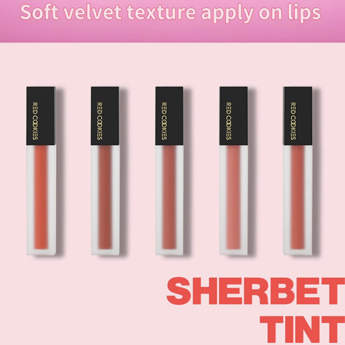 Son Kem Lì RED COOKIES Water Dew Velvet Tint Korea - Siêu Bền Màu -  Mềm Mượt Mịn - Không Trôi - Không Dính - Căng Mịn