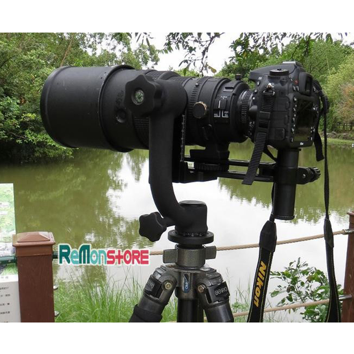 Đầu ball head gimbal tripod head BK-45 ống kính nặng