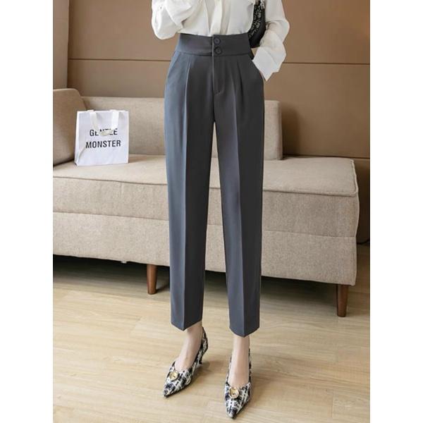 Quần Tây Cạp 2 Cúc Siêu Tôn Dáng