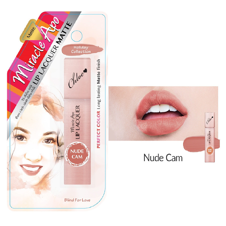 Son Kem Lì Miracle Apo Lip Lacquer Matte Holiday Collection