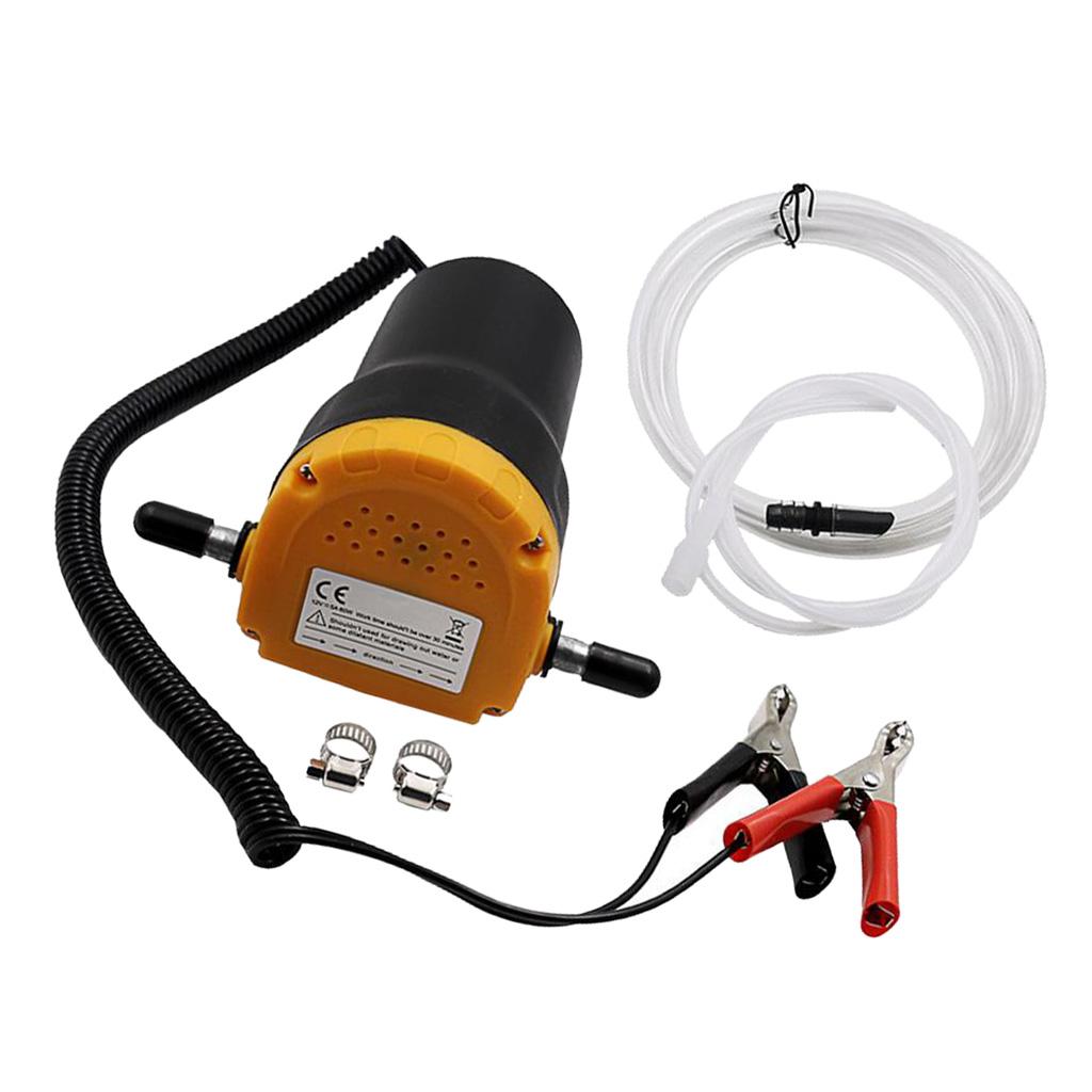 Chuyển Bơm Hút Dầu Chất Lưu DIESEL Điện Xi Phông Ô Tô Xe Máy 12V