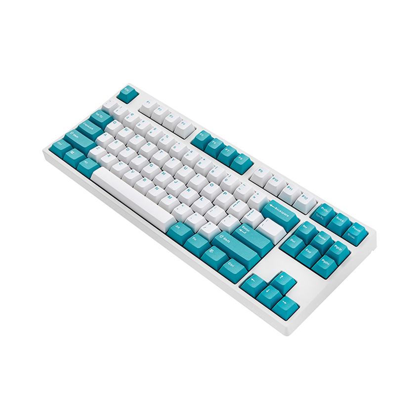 Bàn Phím Cơ Leopold FC750R PD White Mint - Hàng Chính Hãng