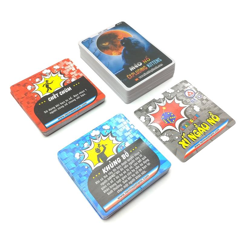 Boardgame 2in1 LHT Mèo Nổ - Xí Ngầu Lắc