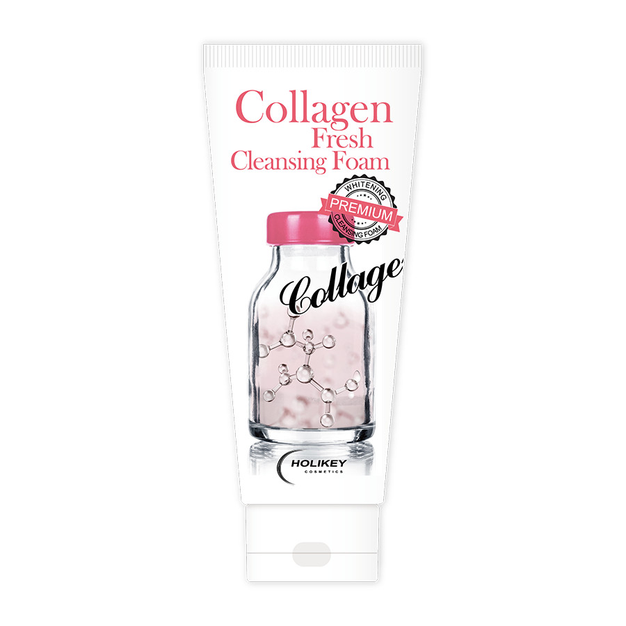 Sữa Rửa Mặt Bổ Sung Collagen Làm Trắng Holikey Collagen Fresh Cleansing Foam