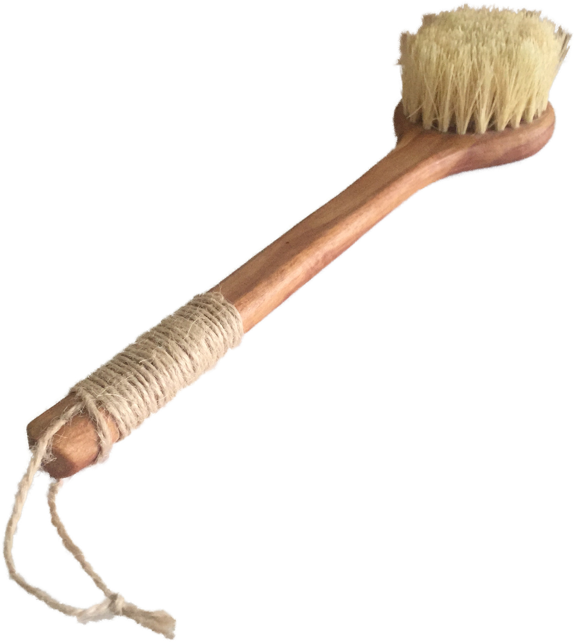 Bàn chải tắm khô, cọ lưng với lông chải từ sợi xương rồng, keo và sơn phủ 100% tự nhiên  - Ekoko Cactus Bristles Dry Brush