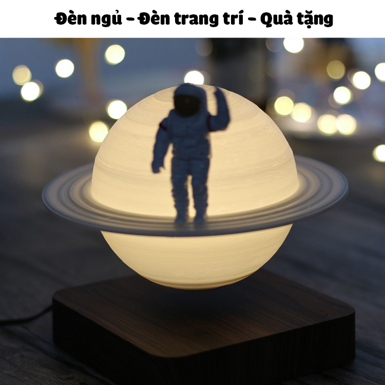 Đèn sao thổ bay lơ lửng Moonroor M08 cỡ lớn để phòng khách phòng ngủ bàn làm việc làm quà tặng sang trọng