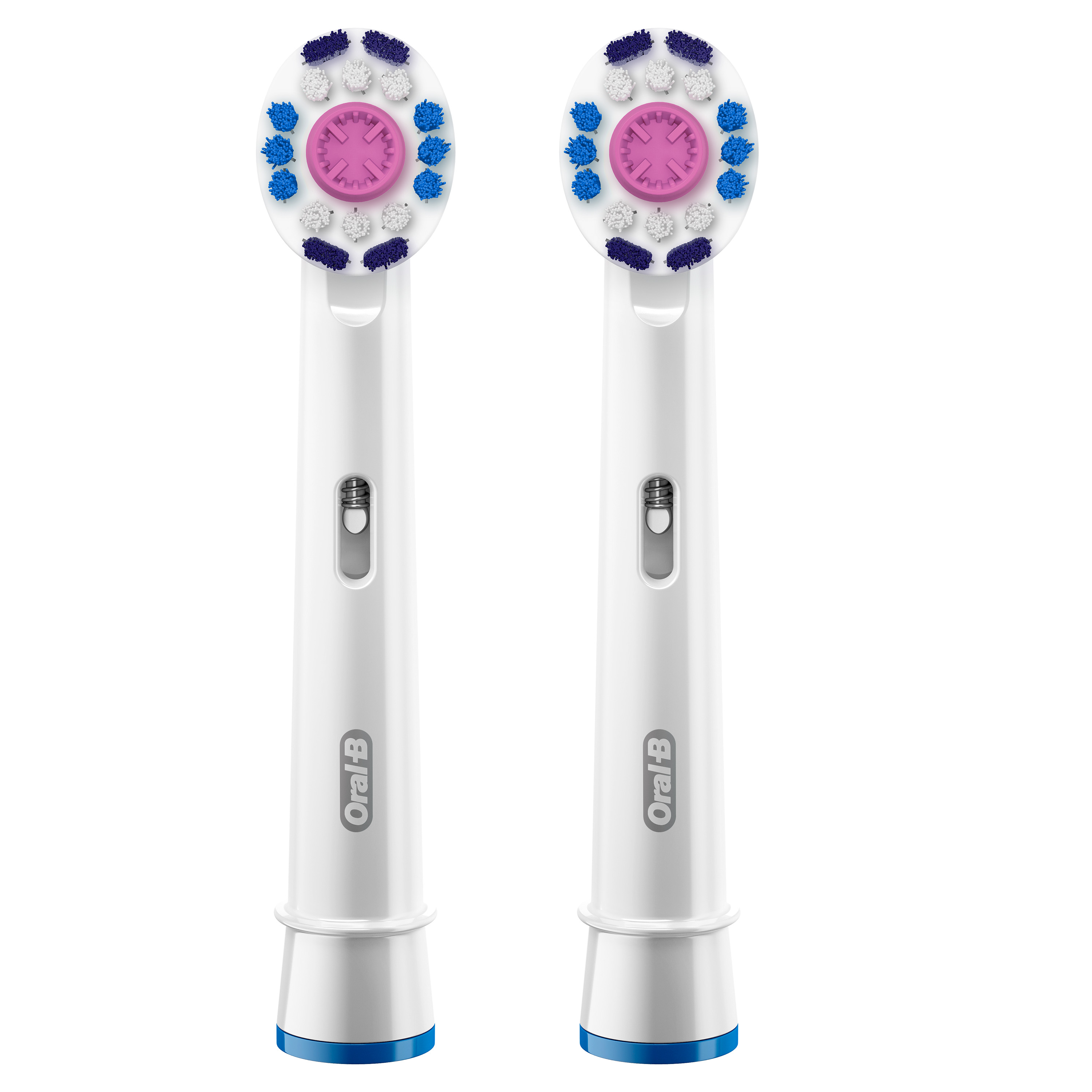 Đầu Bàn Chải Điện ORAL-B 3D WHITE Làm Trắng và Làm Sạch Mảng Bám Hộp 2 Cái