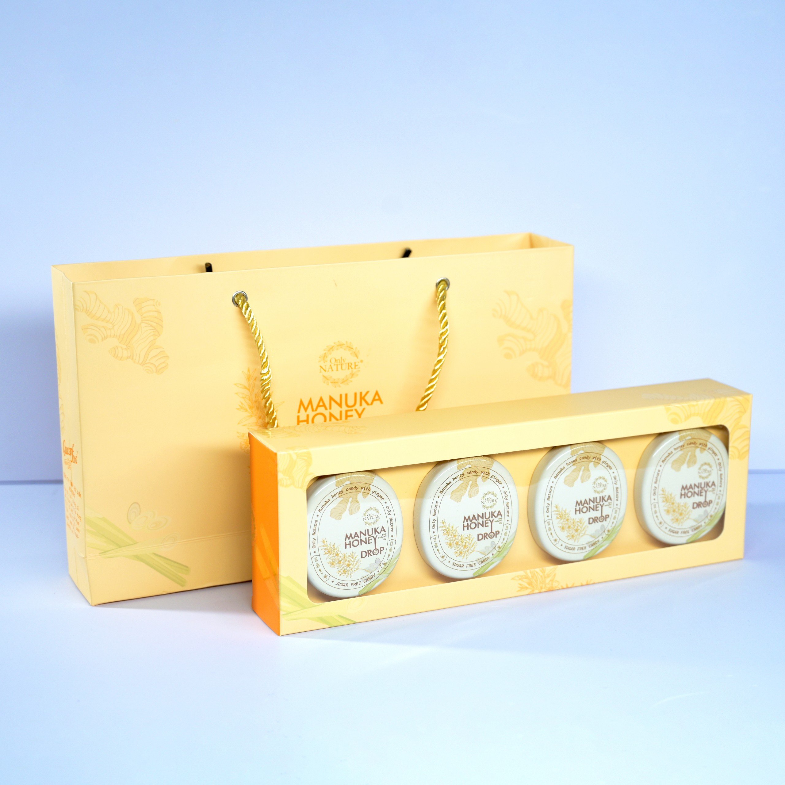 Kẹo Gừng Mật Ong Manuka OnLy Nature Block