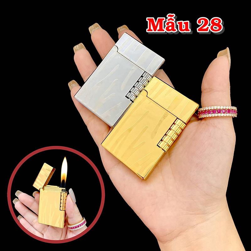 Bật Lửa Dupont Hình Vân Nước – Xài Gas
