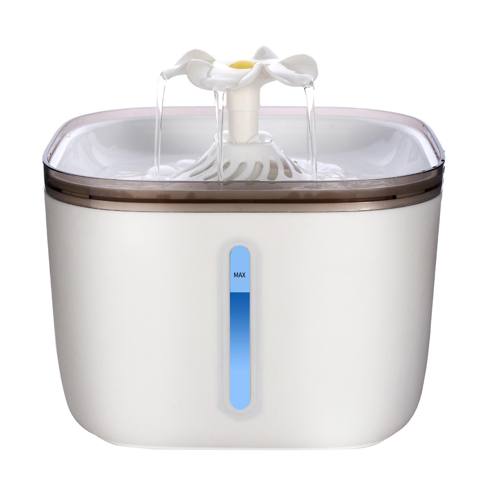 2.0L Electric Fountain Cat/Dog Drinking Dispenser Water Fountain