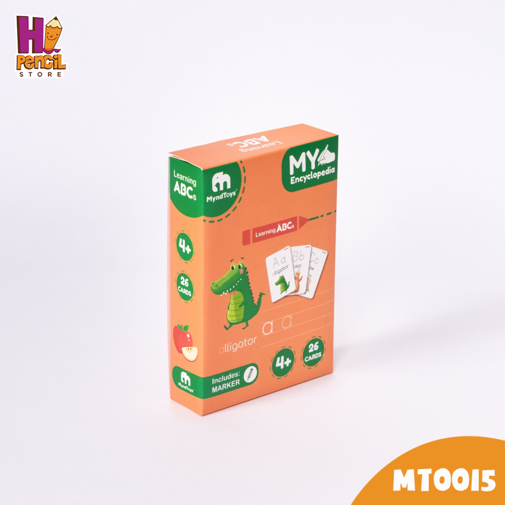 Đồ Chơi Giáo Dục MyndToys Thẻ Tập Viết Chữ Cái My Encyclopedia - Learning ABCs