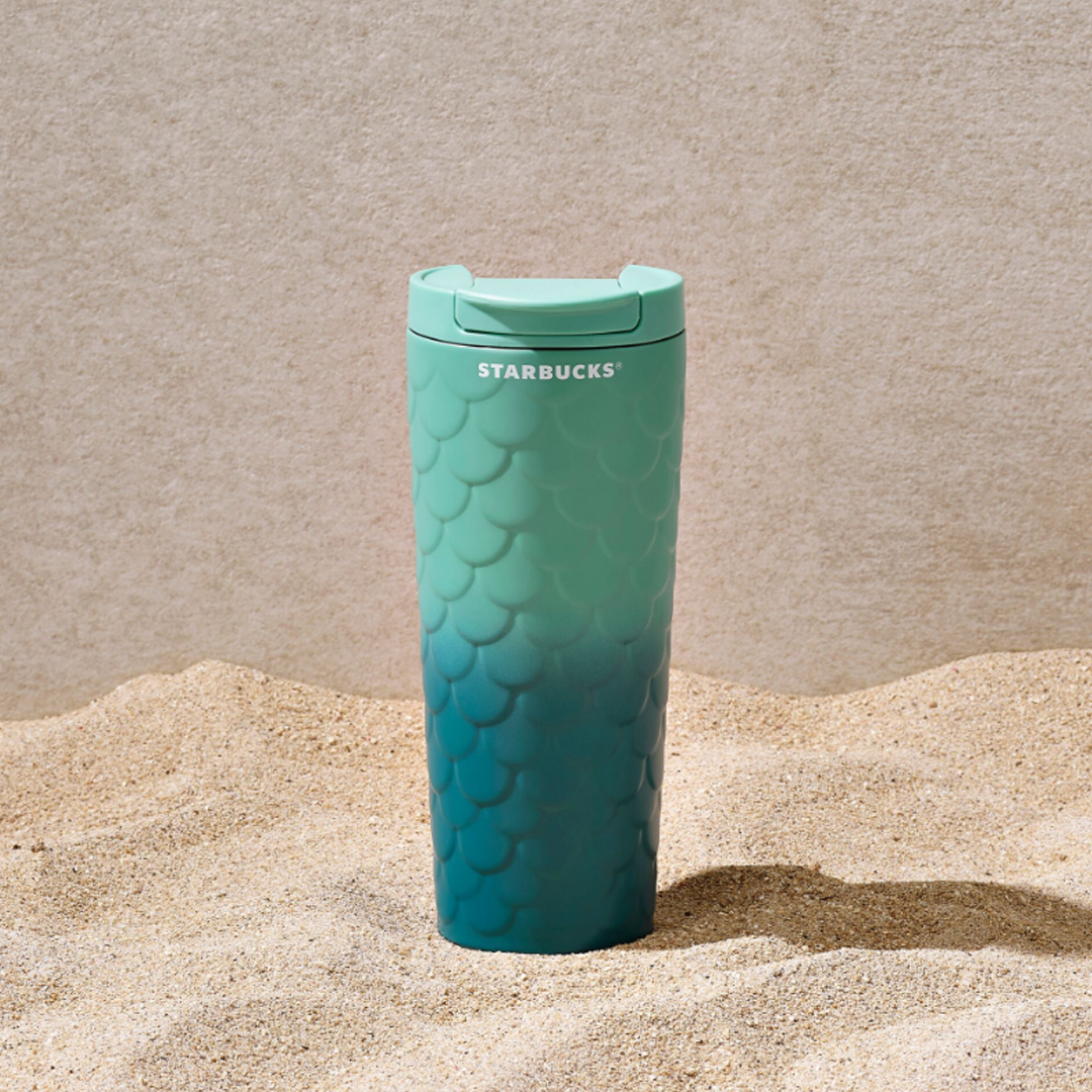 Bình giữ nhiệt Starbucks 16Oz(473ml) SS TURQUOISE GRDT SCALE