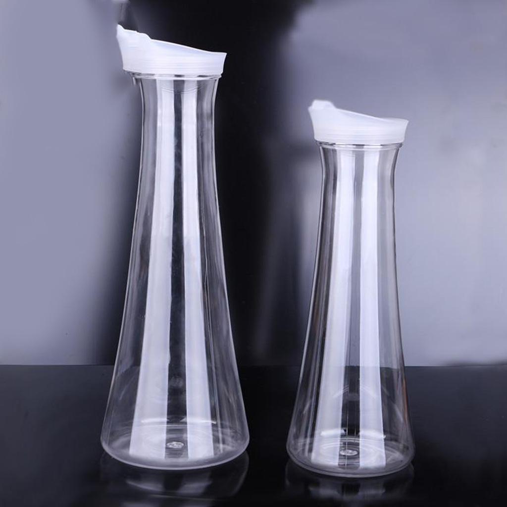 4X Water Pitcher Juice Jar Beverage Serving Jugs Beer Waist pot 1500ml