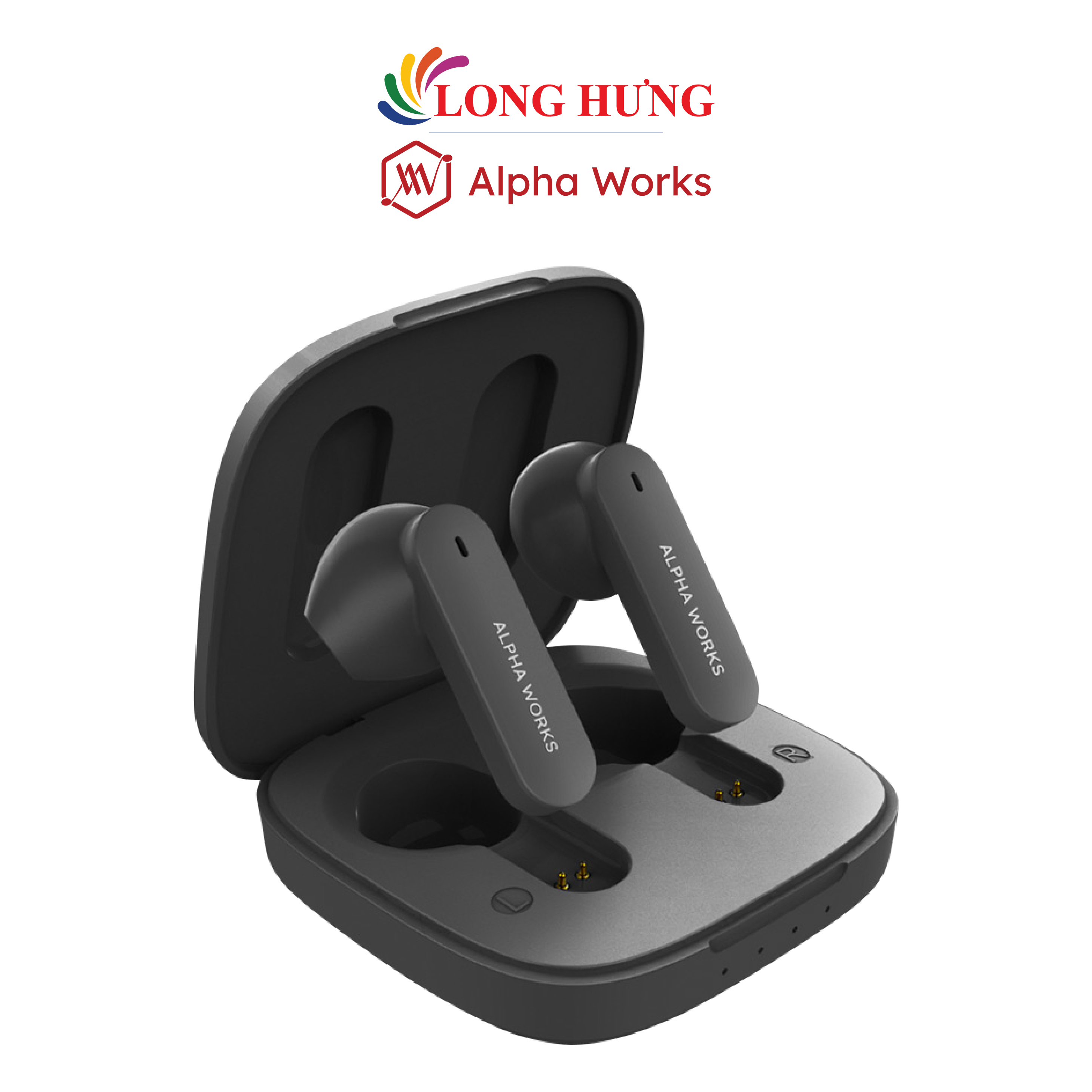 Tai nghe Bluetooth True Wireless Alpha Works Curve 100 - Hàng chính hãng