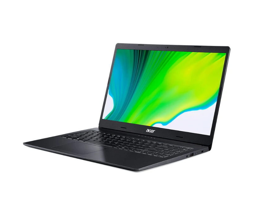 Máy Tính Xách Tay Laptop Acer A315-57-379K - Intel core i3-1005G1/4GB/256GB SSD/15.6" FHD/BT4/Win11SL/Black - Hàng Chính Hãng