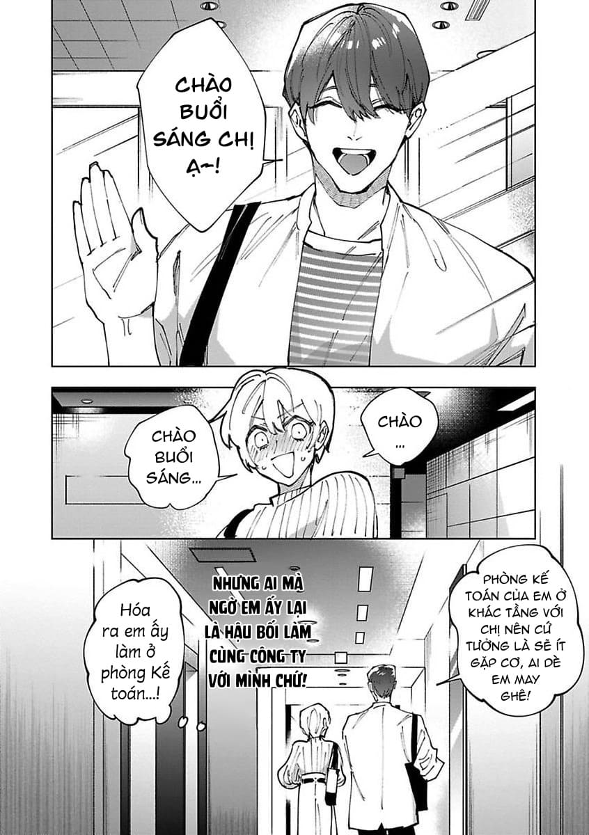 hậu bối yandere muốn cứu vớt ''nô lệ của tư bản'' chapter 4.1 3