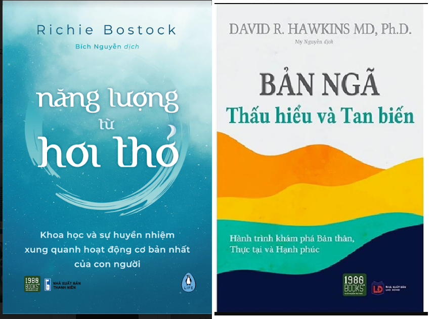 Combo NĂNG LƯỢNG TỪ HƠI THỞ  + Bản Ngã - Thấu Hiểu Và Tan Biết - Hành Trình Khám Phá Bản Thân, Thành Đạt Và Hạnh Phúc