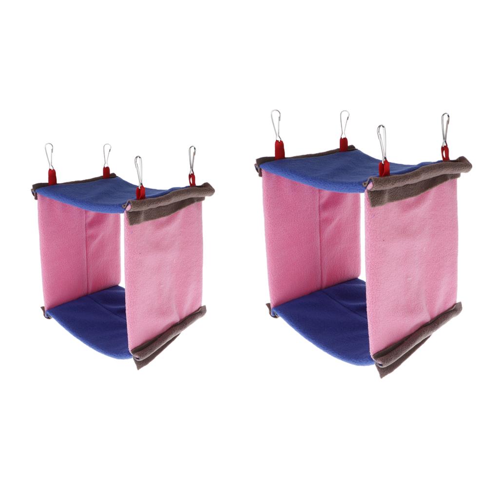Bird Warm Hammock Parrot Bed Cozy Hanging Nest For Small Pet Hamster Mice