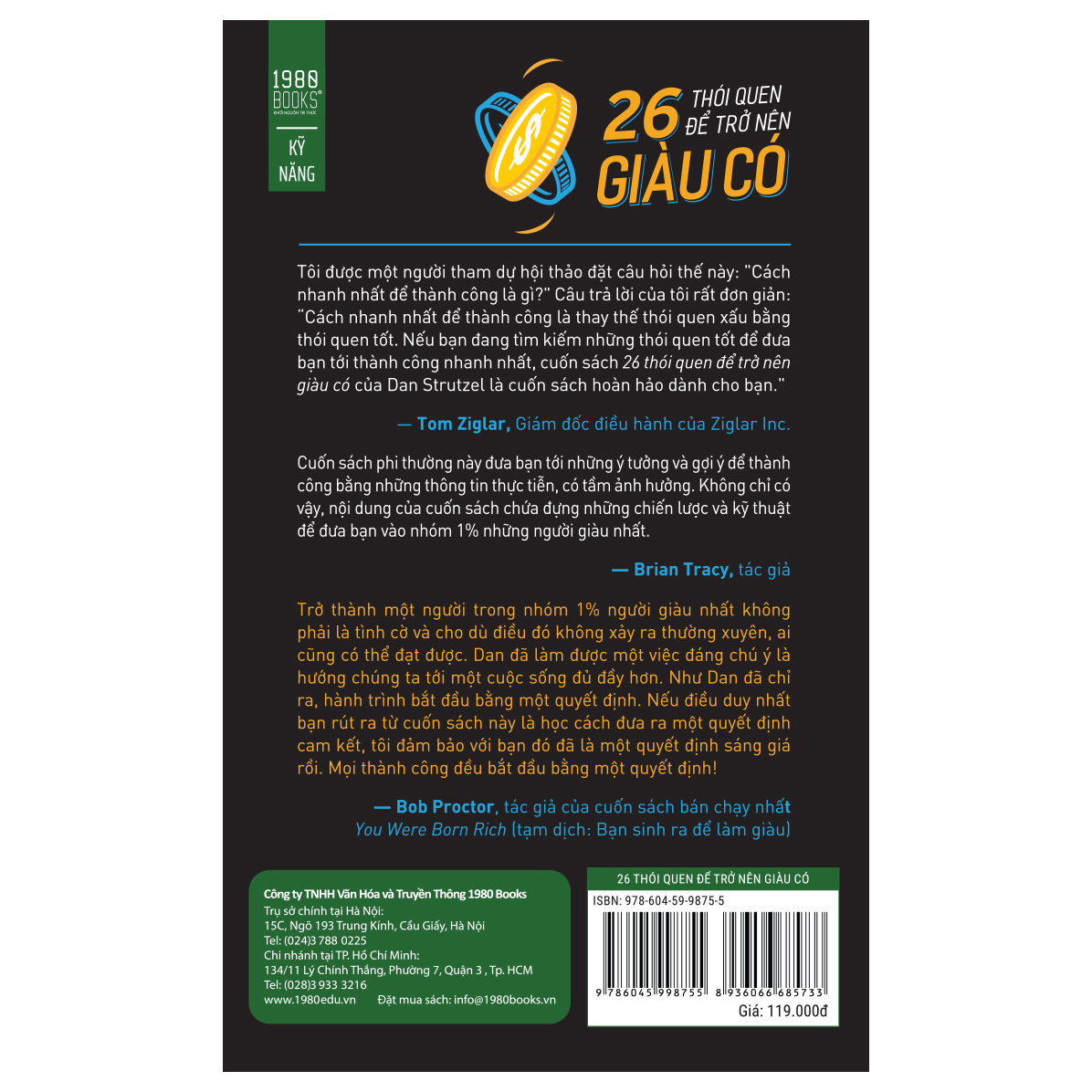 26 Thói Quen Để Trở Nên Giàu Có