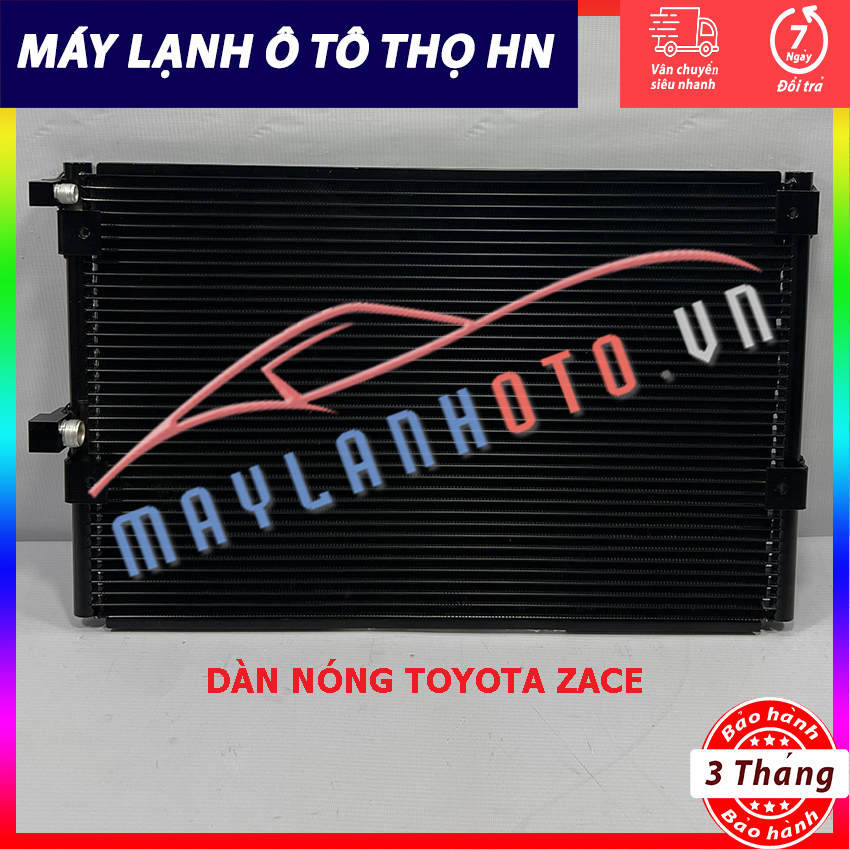 Dàn (giàn) nóng Toyota Zace 1.8 Hàng xịn Thái Lan (hàng chính hãng nhập khẩu trực tiếp)