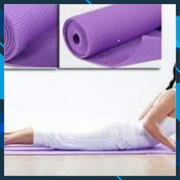 Thảm tập yoga gym chống trượt tpe cao cấp 2 lớp dày 6mm 8mm tập tại nhà