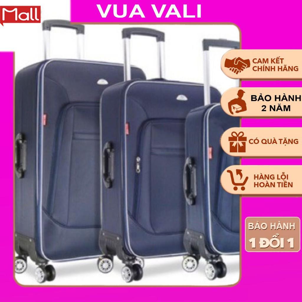 Vali Vải chính hãng _Vali vải dù cao cấp chống thấm Hùng Phát VLX 022 *ĐỦ SIZE 20, 24, 28*