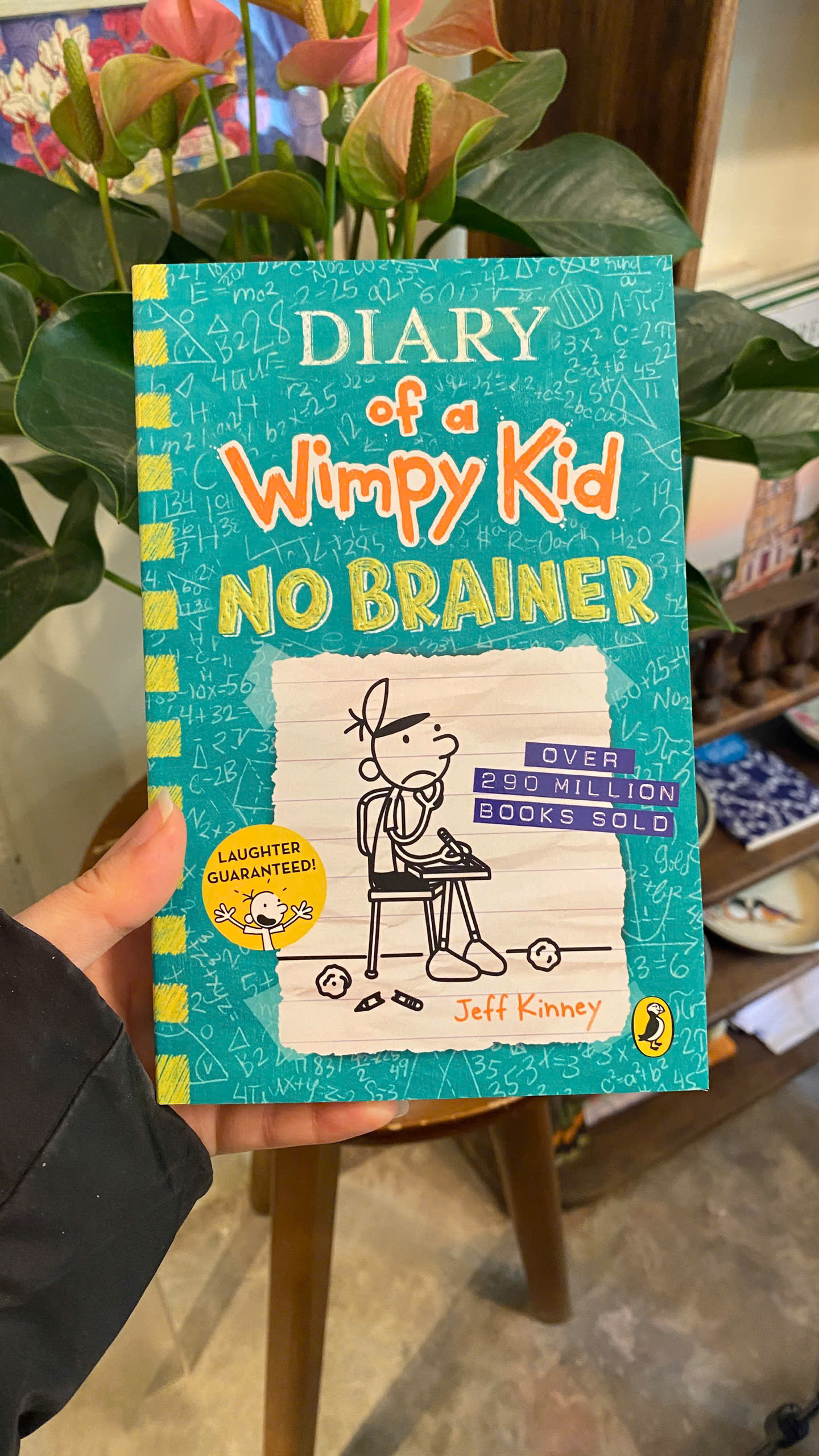 Sách - Diary of a Wimpy Kid: No Brainer by Jeff Kinney | Children’s Book / Ngoại văn Thiếu nhi