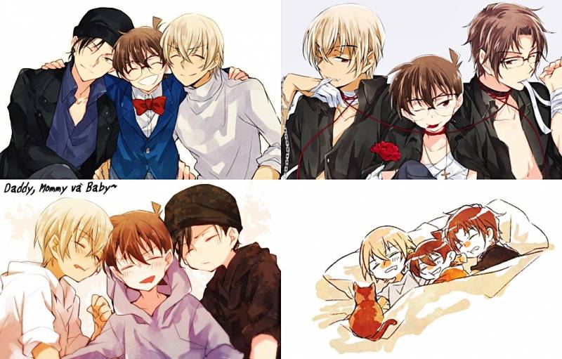 Akai X Amuro - Detective Conan Doujinshi chapter 4