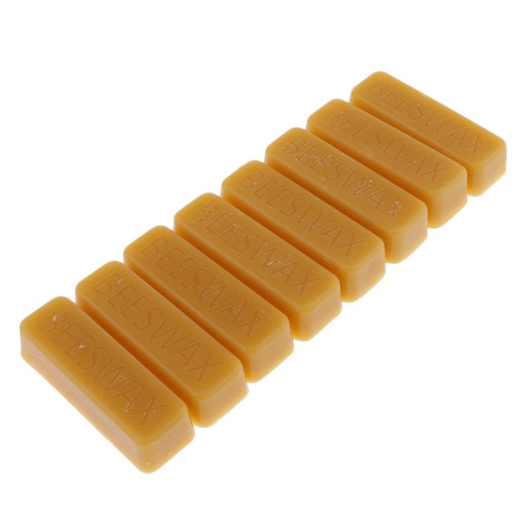 Food Grade Natural Beeswax Block for Handmade Lip Balms Soap Yellow