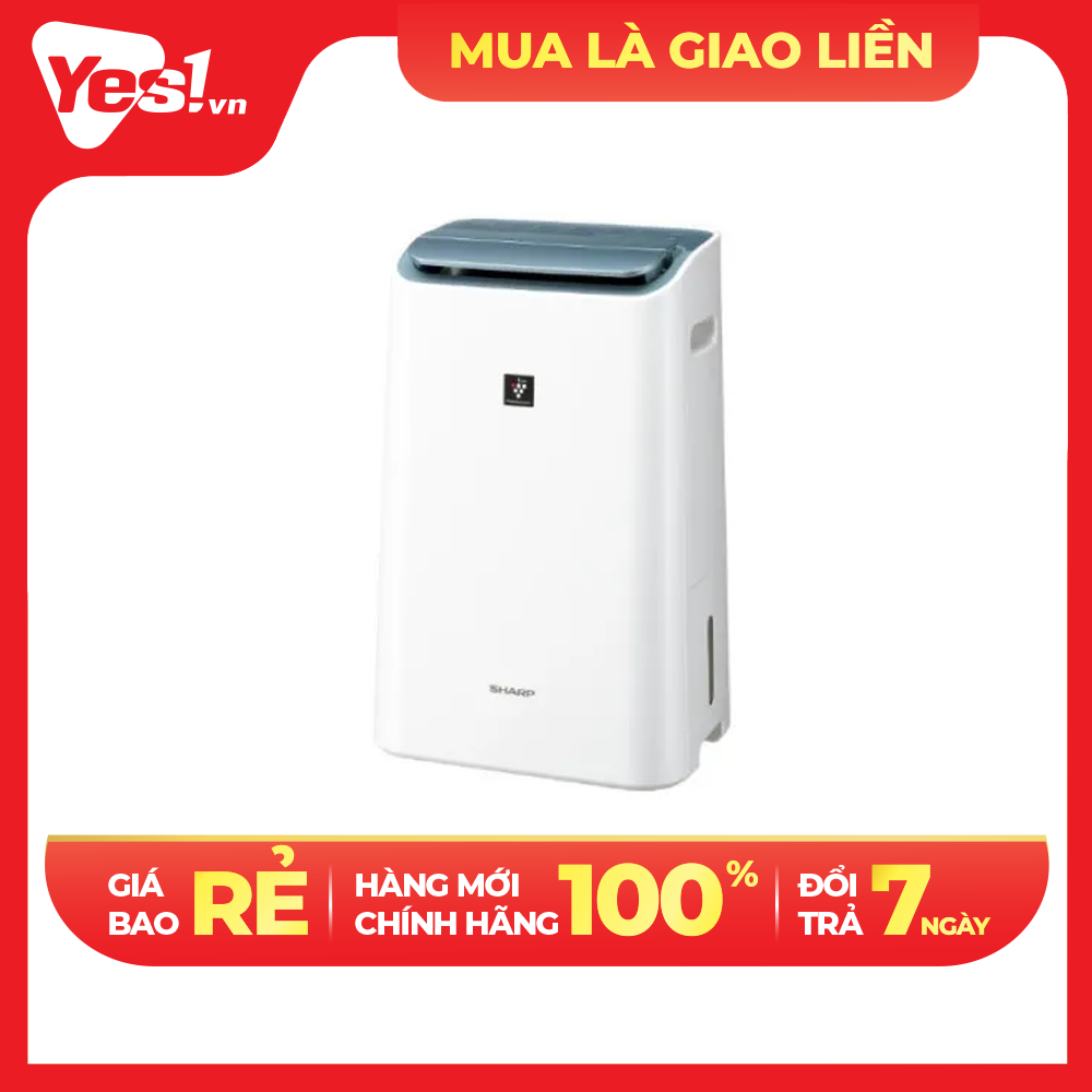 Máy Lọc Không Khí Và Hút Ẩm Sharp DW-E16FA-W (3L) – Trắng - Hàng chính hãng