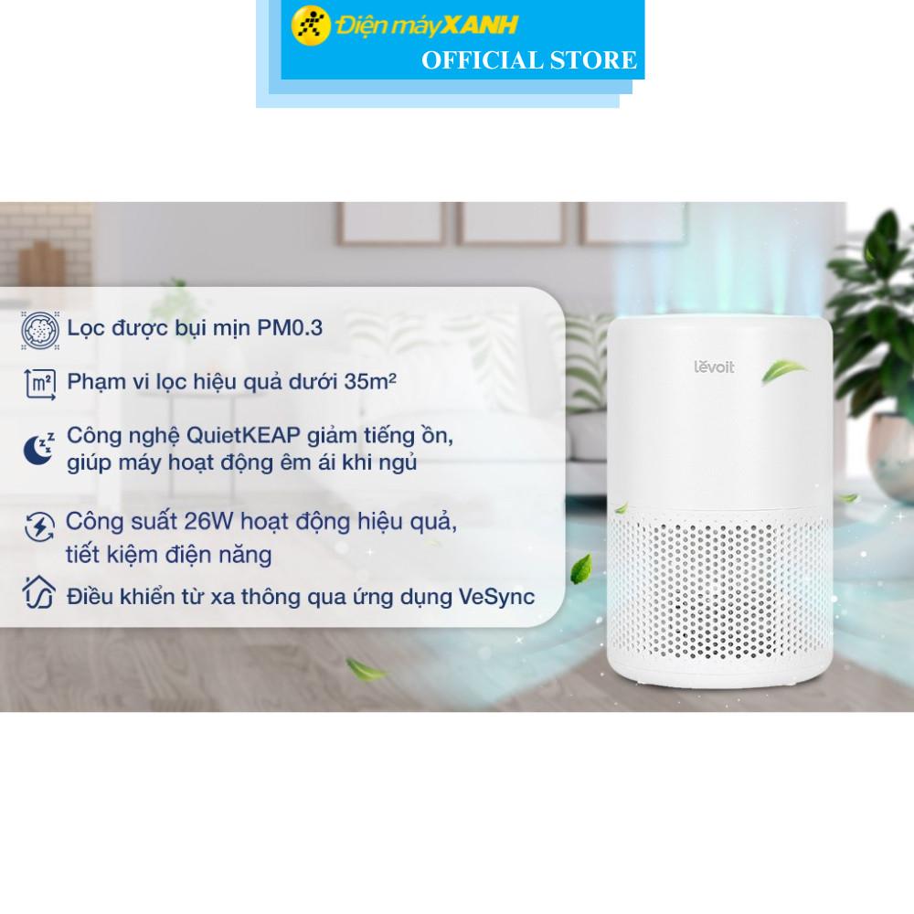 Máy lọc không khí Levoit Core 200s 26W - Hàng Chính Hãng