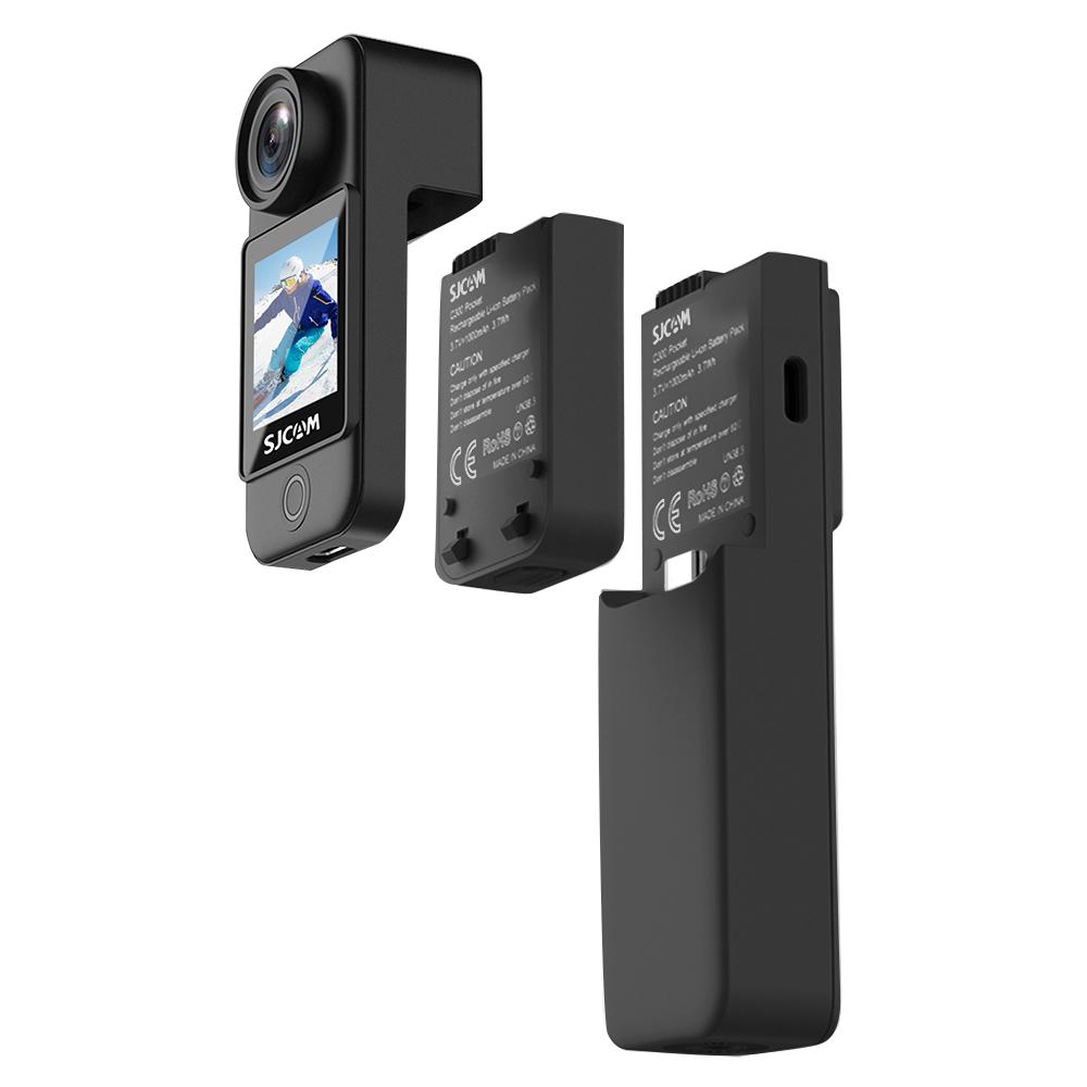 Máy ảnh hành động mini SJCAM C300 4K 30fps 5G/2.4G Máy ảnh thể thao WiFi Màn hình cảm ứng kép 154 ° Ống kính góc rộng 6 trục