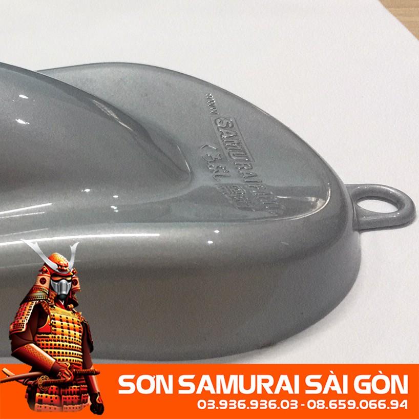 Sơn SAMURAI KUROBUSHI UCY113* lót màu bạc chính hãng dành cho xe máy.