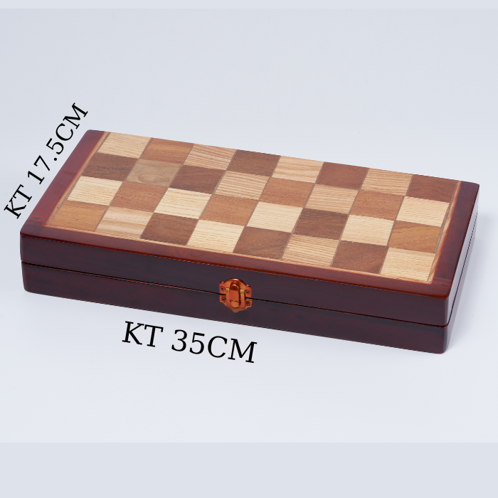 Bàn cờ vua gỗ Cao cấp, dành cho trẻ em giúp phát triển thí thông minh